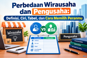 Perbedaan Wirausaha dan Pengusaha